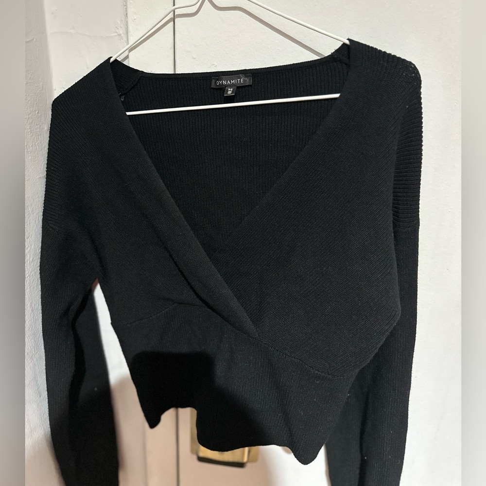 Dynamite off-shoulder sweater